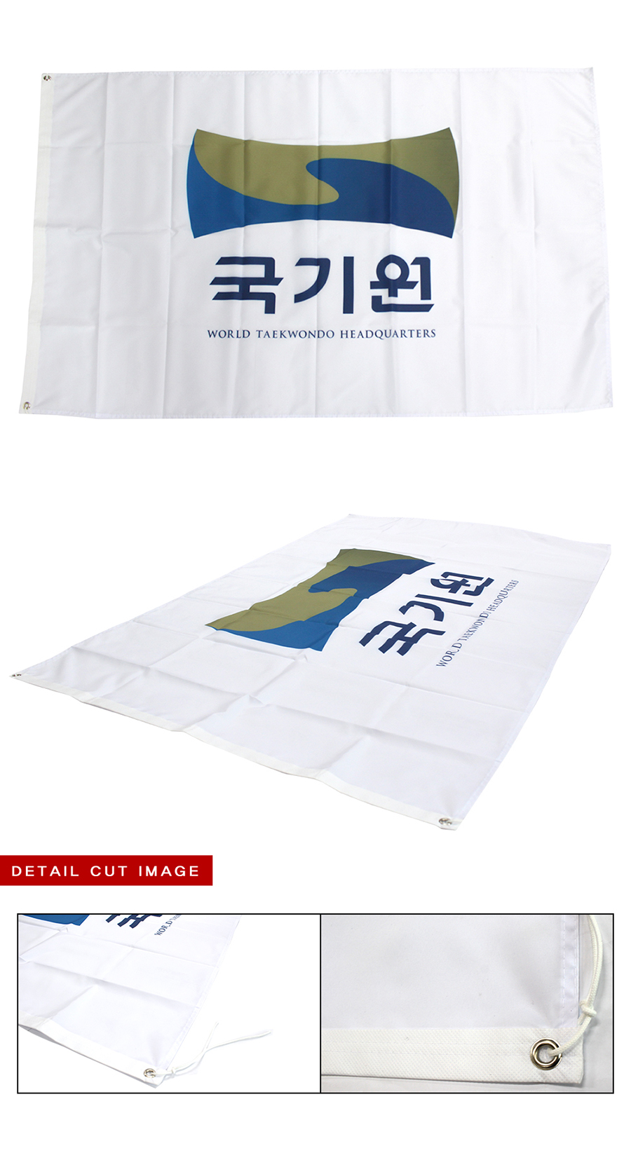 Korea TaeKwonDo KUKKIWON BADGE Tae Kwon Do KTA Gym Uniform Dobok Bag TKD 1EA